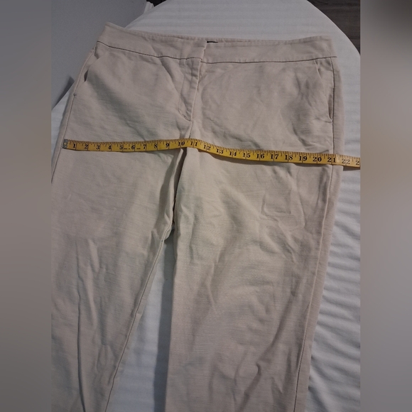 Beige Ankle Pants Womens Size 16 - Picture 7 of 11